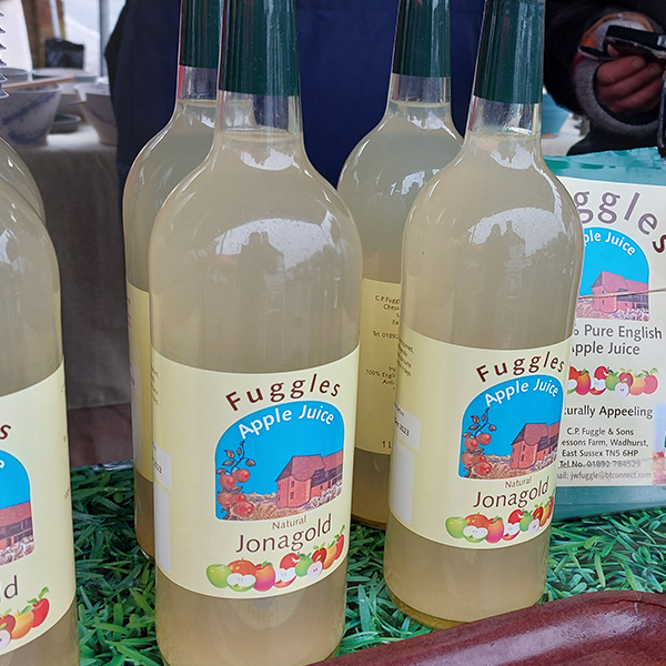 Fuggles Apple Juice